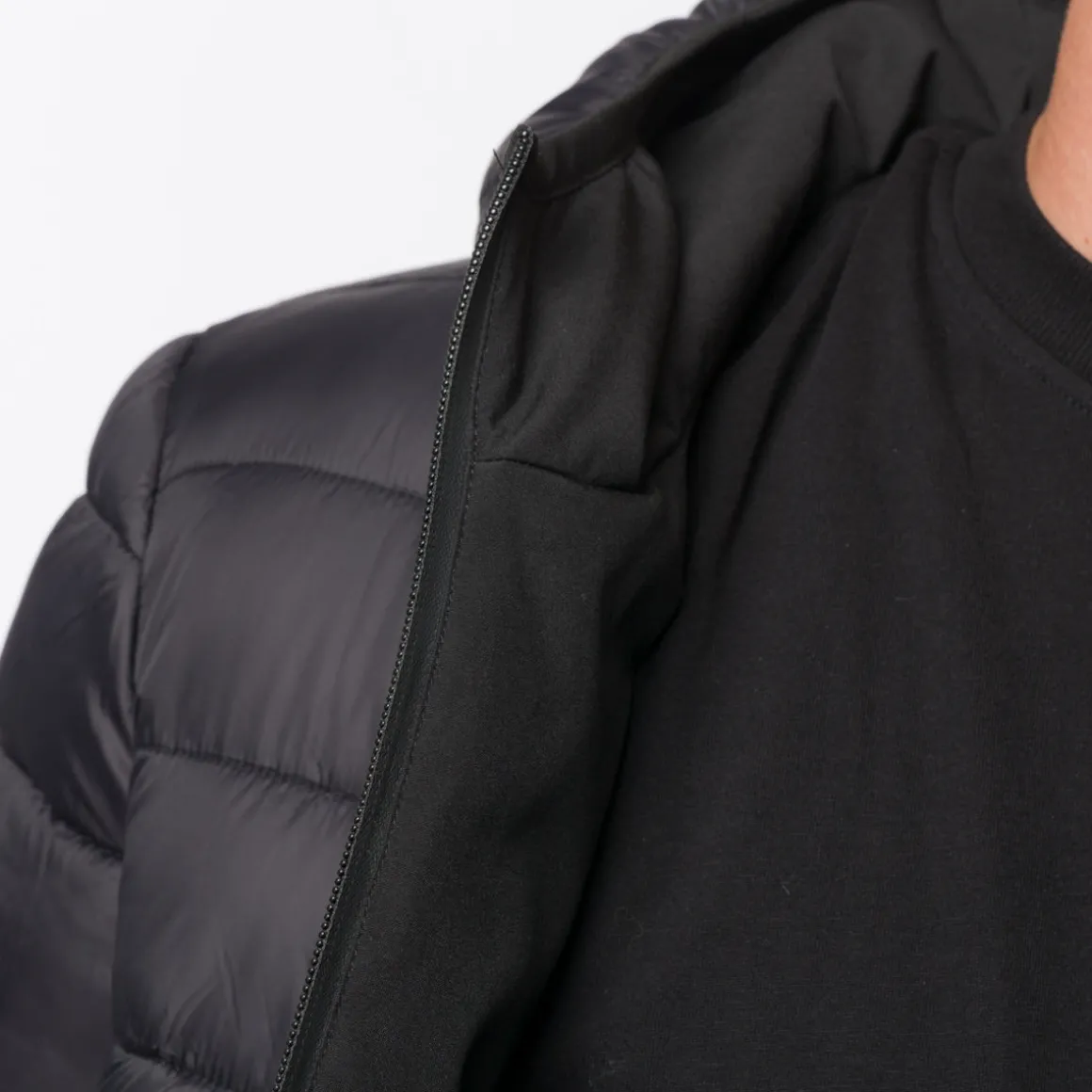 Giacca tecnica reversibile nera da uomo Gate 76