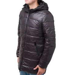 Giubbotto da uomo reversibile nero Gate 76
