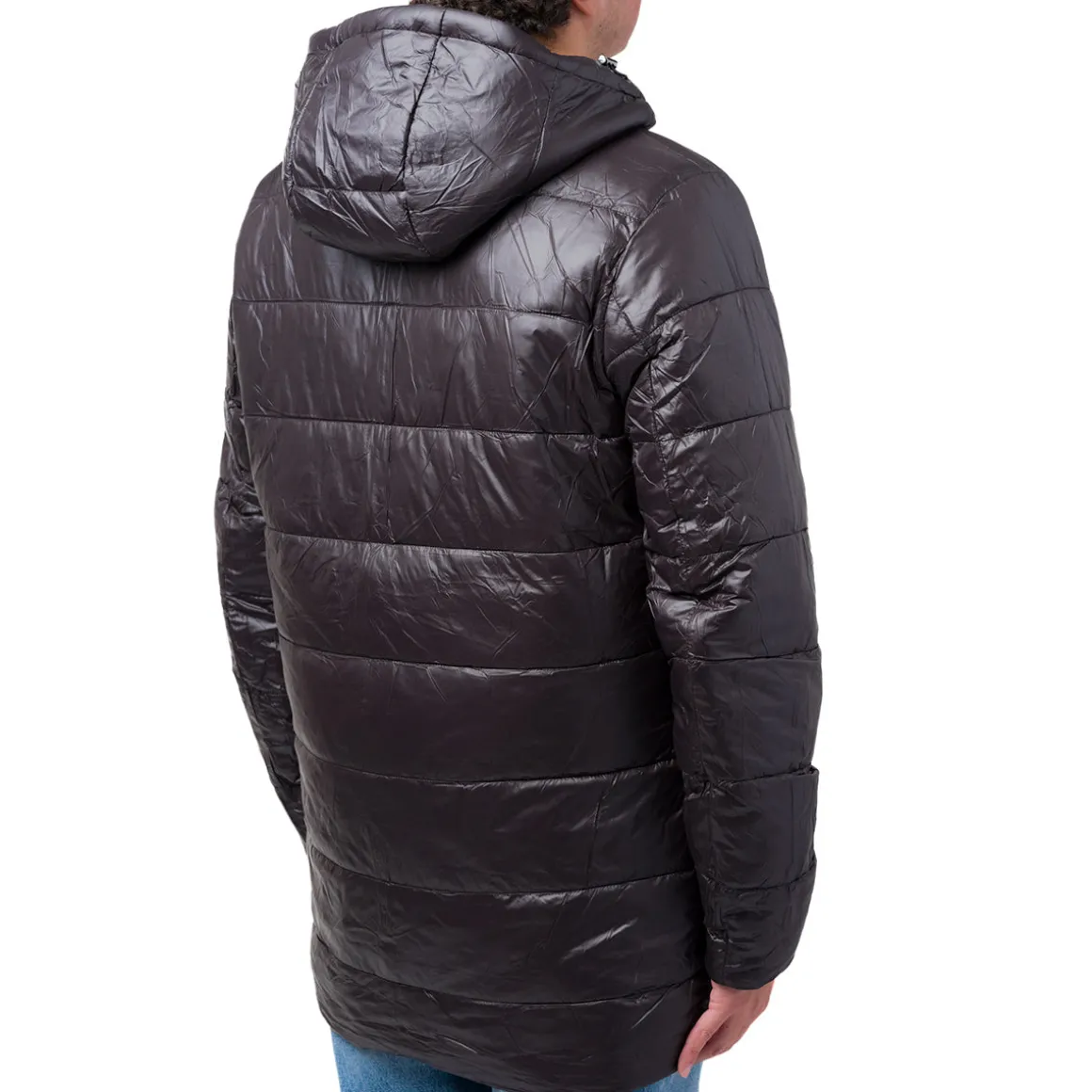 Giubbotto da uomo reversibile blu e nero Gate76