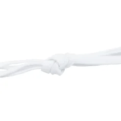 Lacci piatti bianchi 120 cm Silver