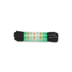 Lacci piatti neri 120 cm Silver