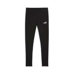 Leggings neri da Donna con logo frontale ESS Small No. 1 Puma