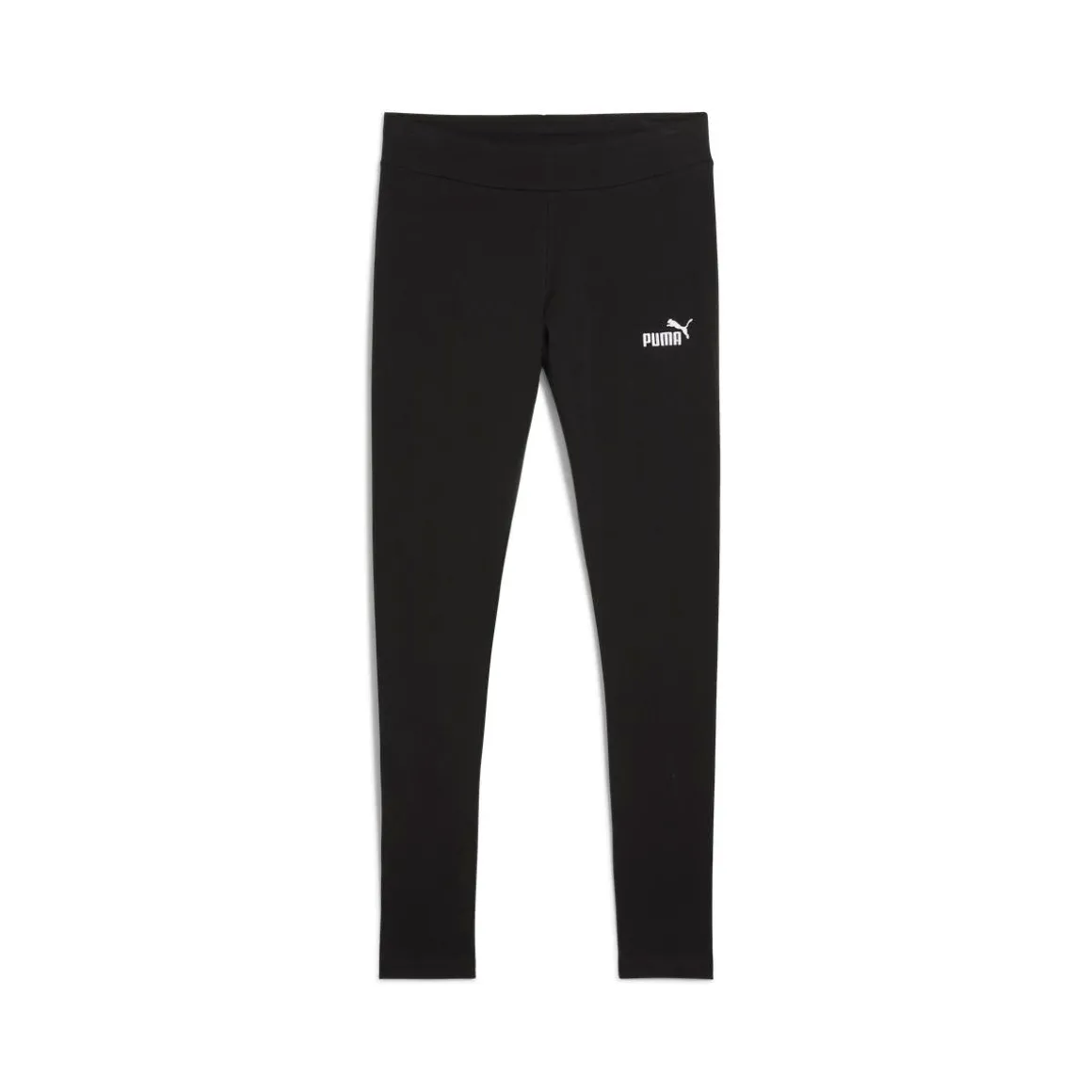 Leggings neri da Donna con logo frontale ESS Small No. 1 Puma