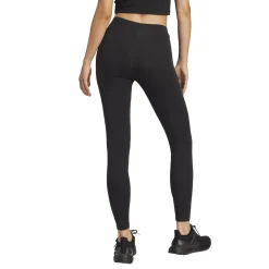 Leggins neri da Donna con logo sul lato frontale adidas