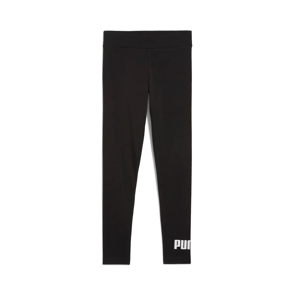 Leggins sportivi neri da Bambina e Ragazza con logo bianco Puma Ess