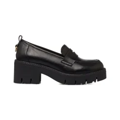 Mocassini chunky da donna neri Swish Jeans