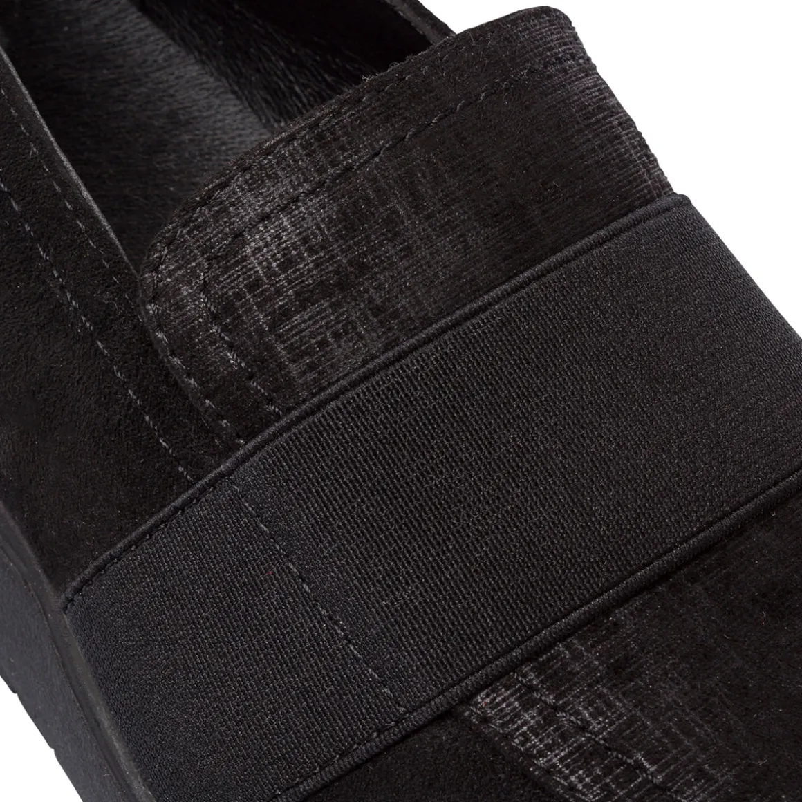 Mocassini comfort neri da Donna con fascia P Soft
