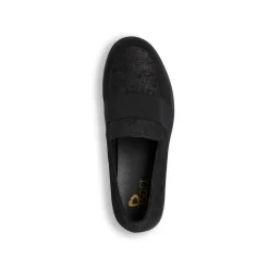 Mocassini comfort neri da Donna con fascia P Soft