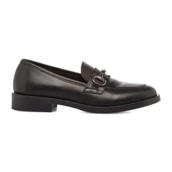Mocassini da donna neri con morsetto P Essentials