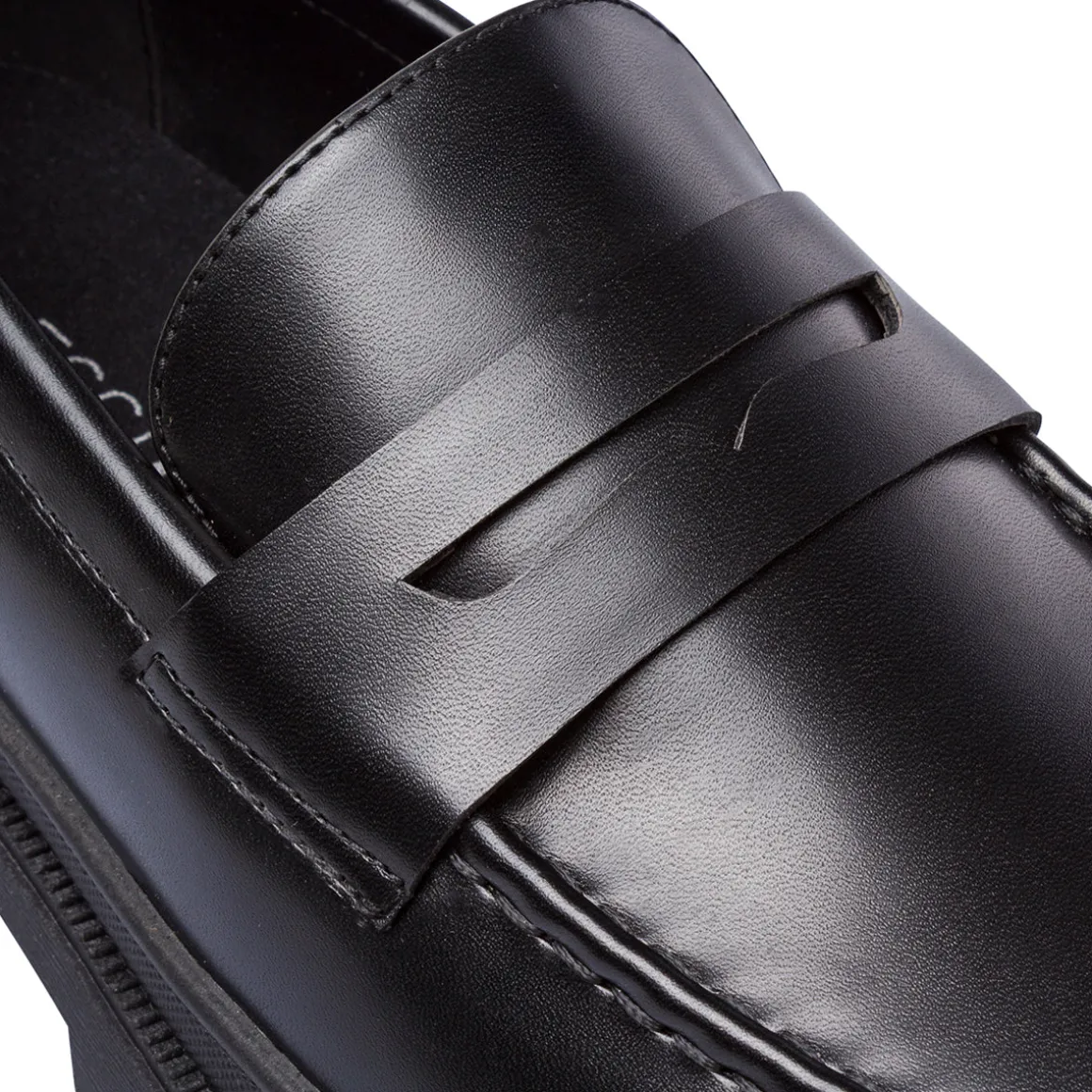 Mocassini loafers neri da Uomo Riflessi Urbani