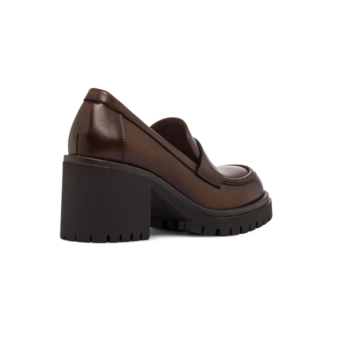 Mocassini marroni da Donna con tacco 5 cm Lora Ferres