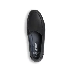 Mocassini neri da Donna con zeppa Fly Flot