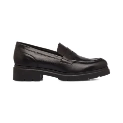 Mocassini neri in pelle da donna P Essentials