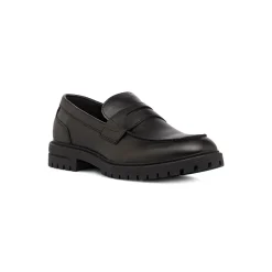 Mocassini Penny loafer neri da Uomo Riflessi Urbani