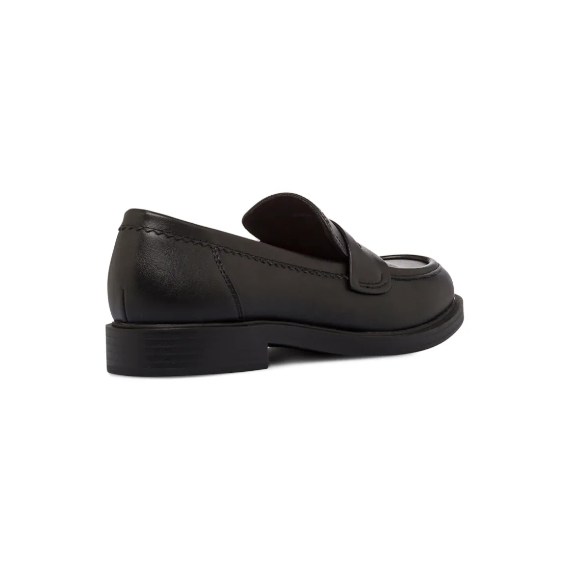 Mocassini penny loafer neri da Donna Lora Ferres