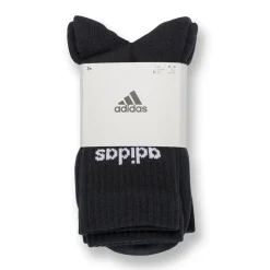 Pacco da 3 calzini neri adidas Thin Linear-Cut