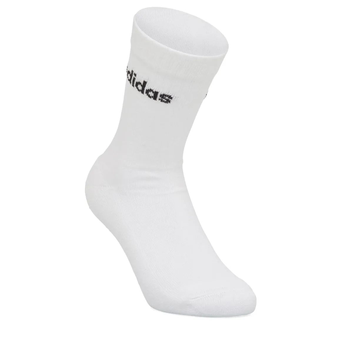 Pacco da 3 calzini neri, bianchi e grigi adidas Thin Linear-Cut
