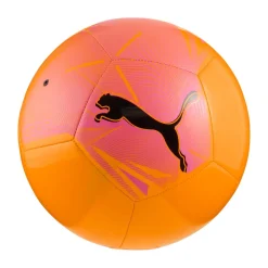 Pallone da calcio arancione con dettagli rosa Puma Big Cat ball