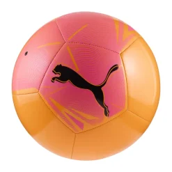 Pallone da calcio arancione con dettagli rosa Puma Big Cat ball