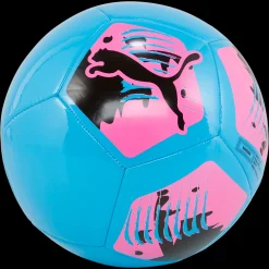 Pallone da calcio azzurro e rosa Big Cat Puma