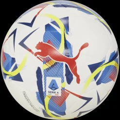 Pallone da calcio bianco blu e rosso Puma Serie A Orbita