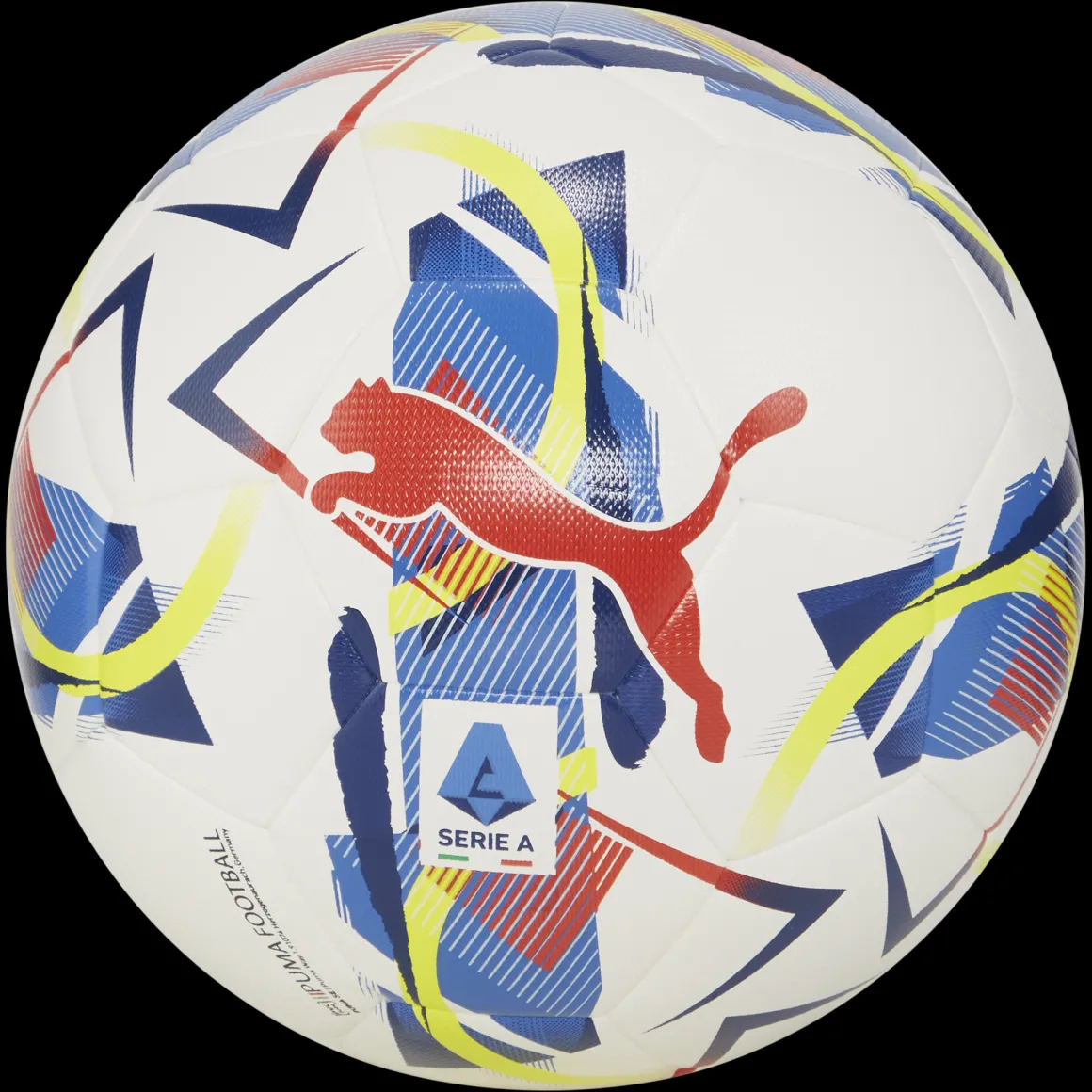 Pallone da calcio bianco blu e rosso Puma Serie A Orbita