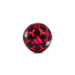 Pallone da calcio mini nero con dettagli rossi adidas Starlancer Mini