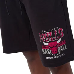 Pantaloncini corti Sportivi da Uomo neri con stampa Chicago Bulls e Zach Lavine NBA