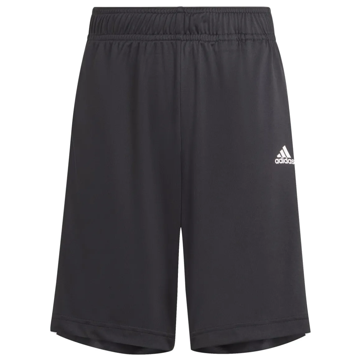 Pantaloncini sportivi neri da bambino con logo adidas Sereno Junior