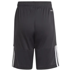 Pantaloncini sportivi neri da bambino con logo adidas Sereno Junior