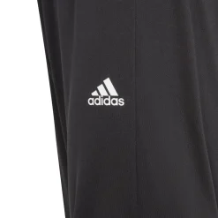 Pantaloncini sportivi neri da bambino con logo adidas Sereno Junior
