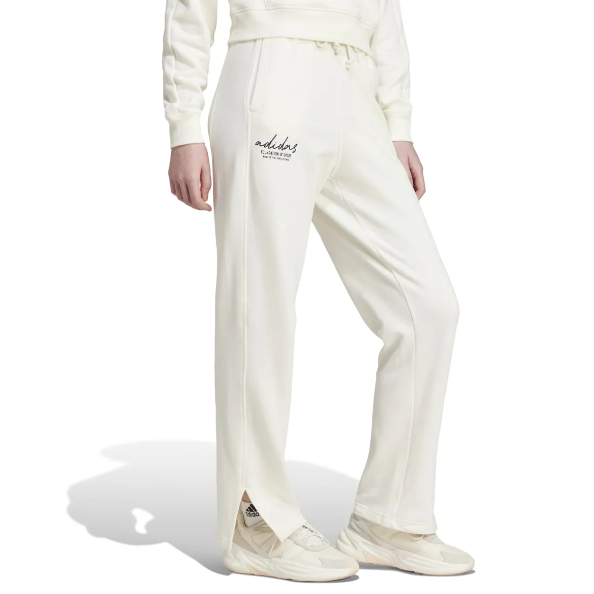 Pantaloni da donna casual con logo adidas