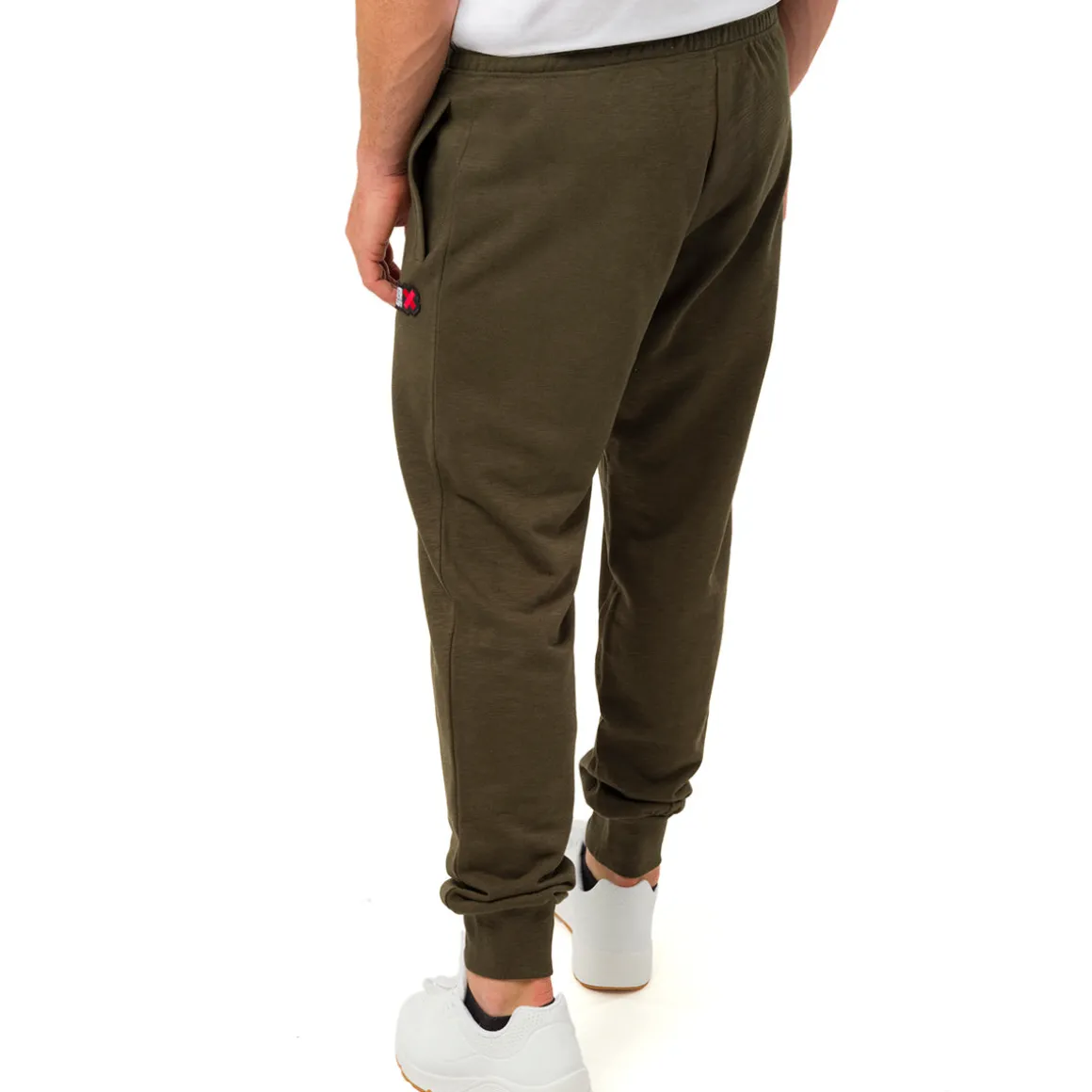 Pantaloni da joggin uomo verde militare Ducati Scrambler
