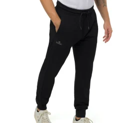 Pantaloni in felpa da Uomo neri con tasche e logo Tonino Lamborghini