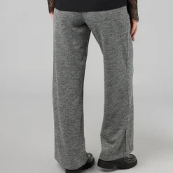 Pantaloni in tessuto morbido ampi grigio chiaro da Donna Vero Moda