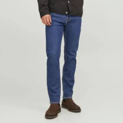 Pantaloni Jeans wide fit blu da uomo Jack & Jones