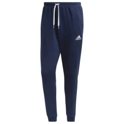 Pantaloni joggers blu con logo a contrasto adidas Entrada 22