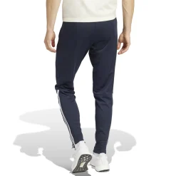 Pantaloni joggers blu da uomo con strisce bianche adidas Sereno