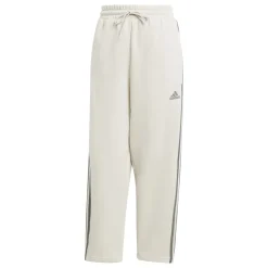 Pantaloni joggers da donna bianchi con logo adidas
