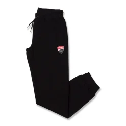 Pantaloni joggers neri da bambino con badge Ducati Corse