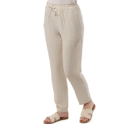Pantaloni Leggeri Beige da Donna con coulisse in Vita Swish Jeans