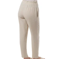 Pantaloni Leggeri Beige da Donna con coulisse in Vita Swish Jeans