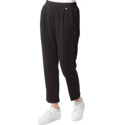 Pantaloni neri da donna con vita elasticizzata Swish Jeans