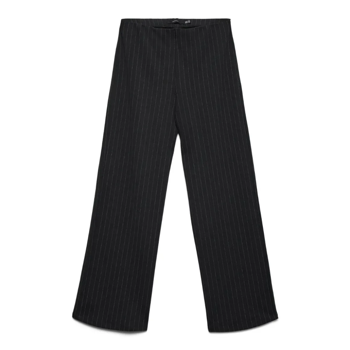 Pantaloni neri gessati in tessuto morbido da Donna Vero Moda