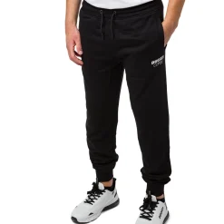 Pantaloni sportivi da uomo neri con logo Ducati