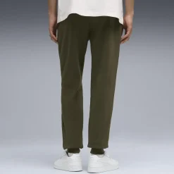 Pantaloni tuta verde militare con tasche da Uomo Puma