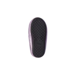 Pantofole Antiscivolo lilla da Bambina con glitter Stitch