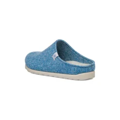 Pantofole azzurre da Donna in tessuto Fly Flot