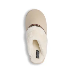 Pantofole beige da Donna con pelliccia sintetica Lora Ferres