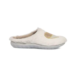 Pantofole bianco da Donna con cuore Inblu